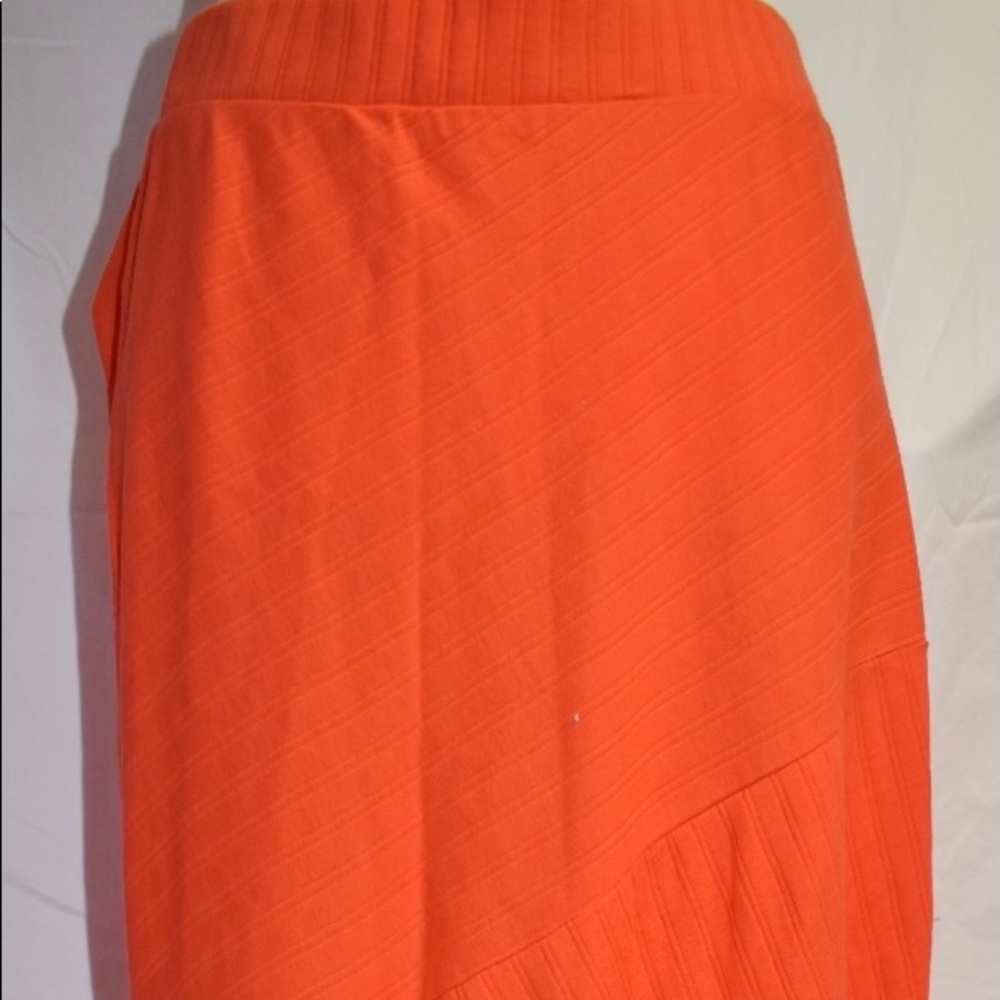 Free People Beach Orange split skirt